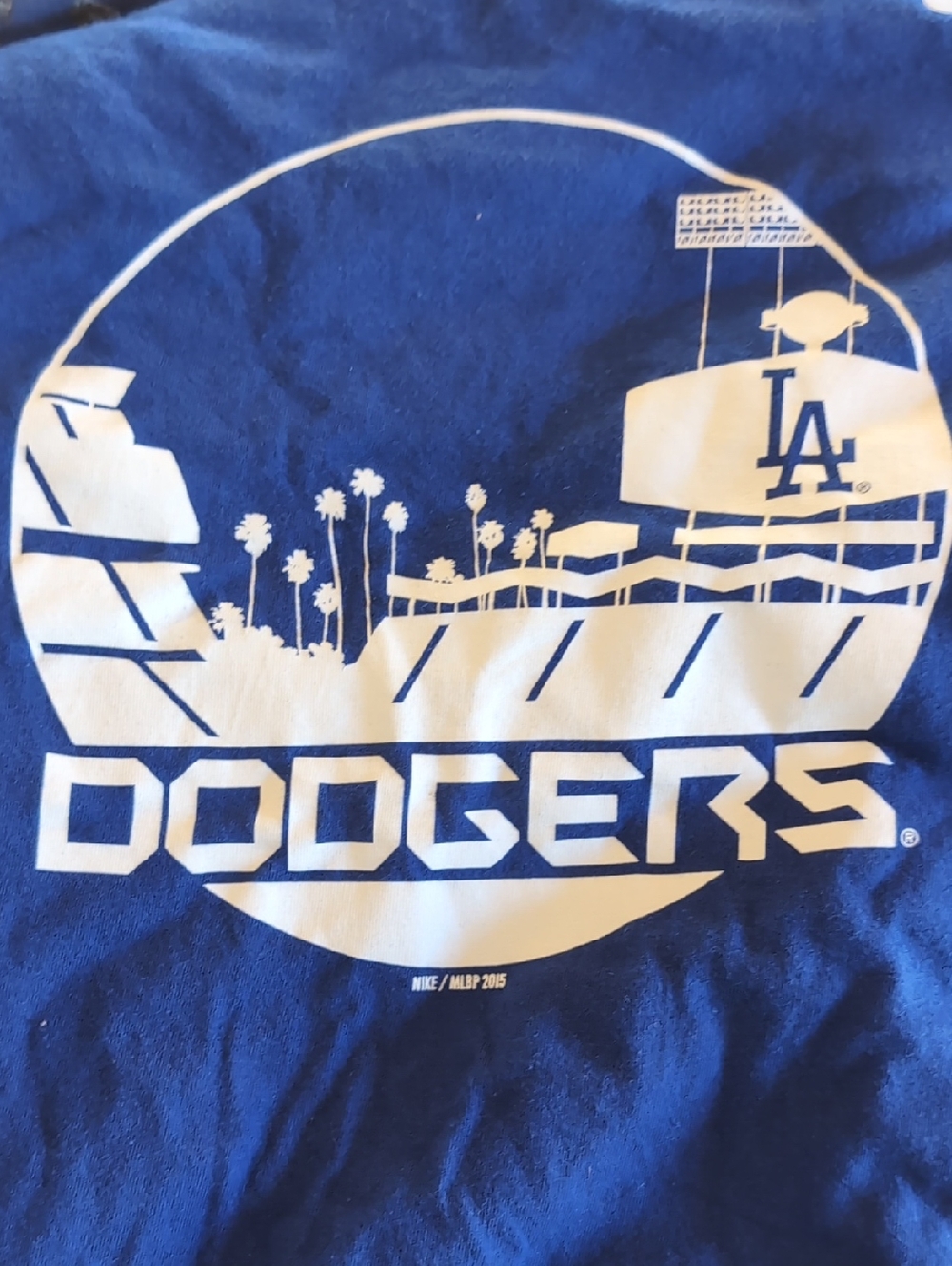 LOT of 17 Los Angeles Dodgers Team Graphic Tees Size L